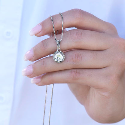 FROM SON – A gorgeous Eternal Hope necklace your mother will cherish.