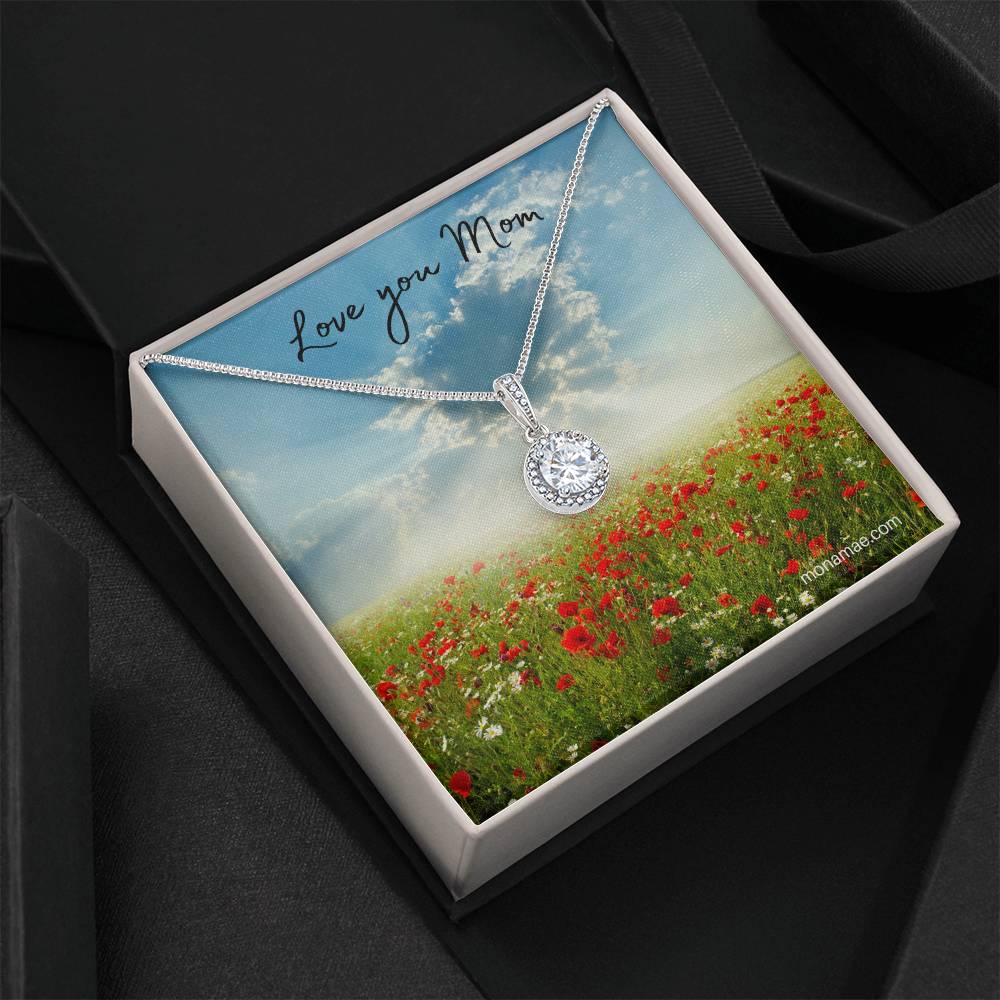 FROM SON – A gorgeous Eternal Hope necklace your mother will cherish.
